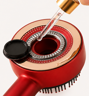 Serum-Roller verteilen Pflege gezielt